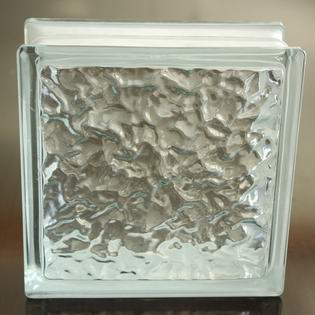 Ice Shadow Glass Block